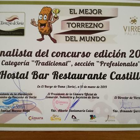 Hostal Castilla Seron de Najima Exteriör bild