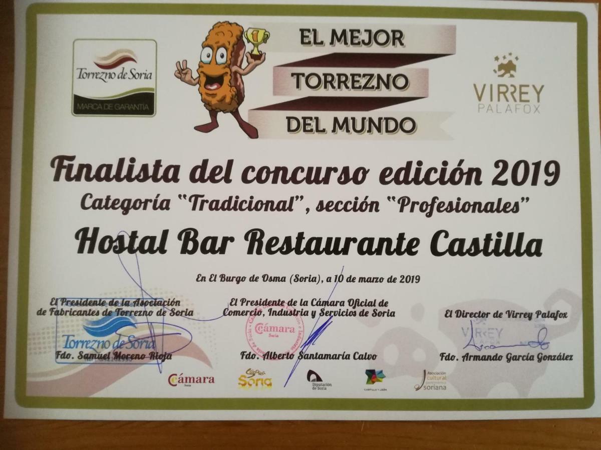 Hostal Castilla Seron de Najima Exteriör bild